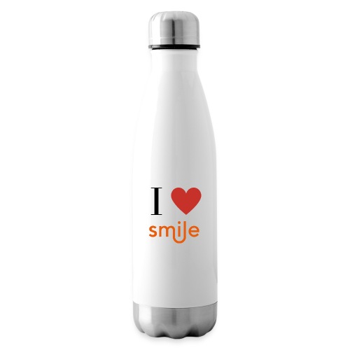 I <3 smile - Bouteille isotherme