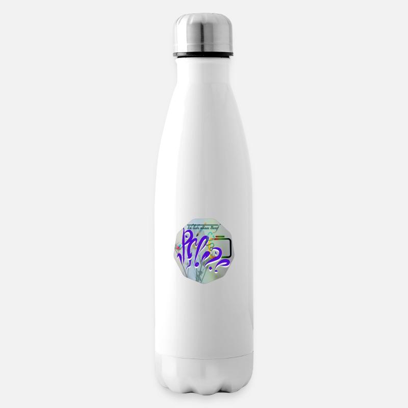 Pflege Beruf - Isolierflasche - Weiß