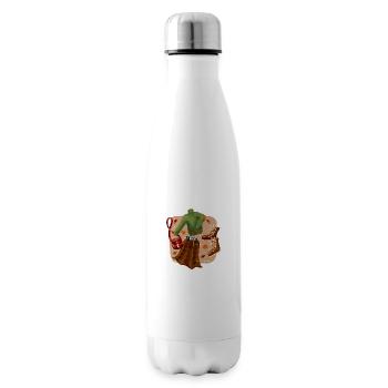 Autumn outfit - Insulated Water Bottle - white - Right