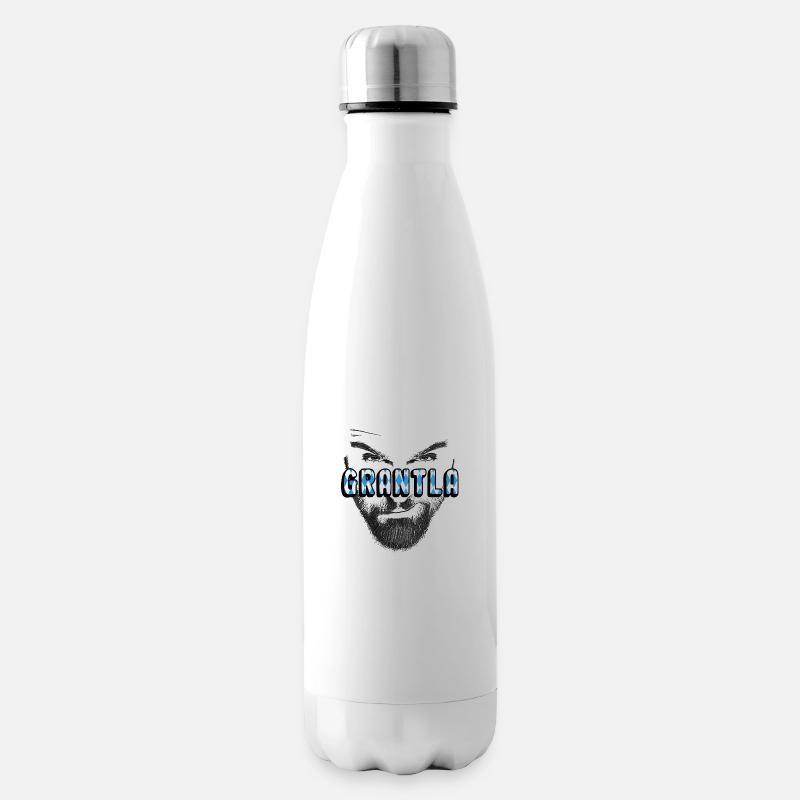 Grantla bayrisch dialekt - Isolierflasche - Weiß