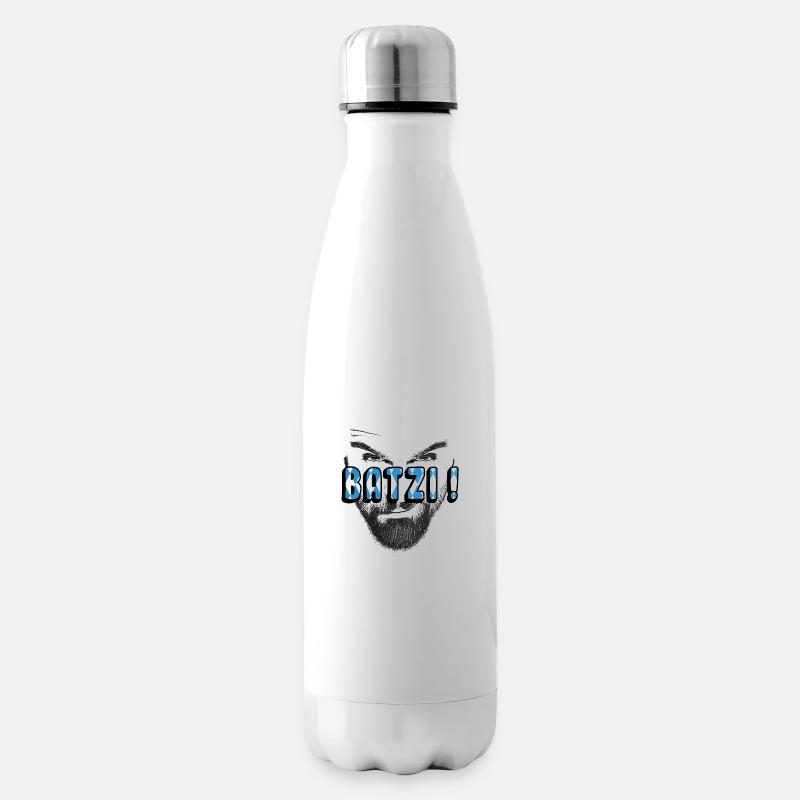 Batzi bayrisch dialekt - Isolierflasche - Weiß