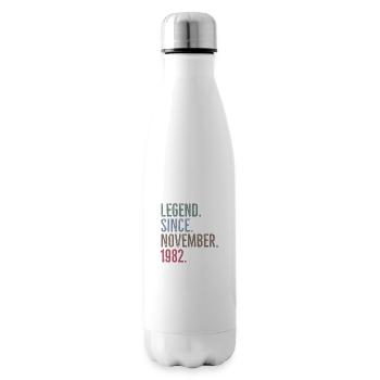 Legende seit November 1982 - Isolierflasche - Weiß - Rechts