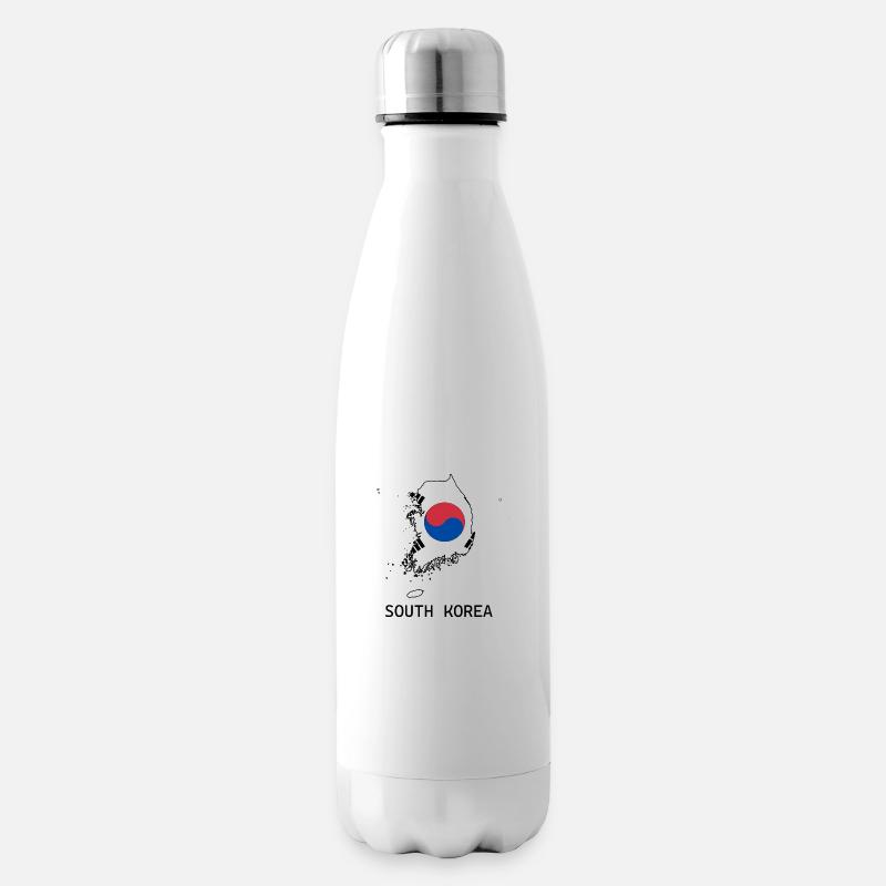 Südkorea - Isolierflasche - Weiß