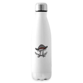 Tarifs Pirates - Bouteille isotherme - blanc - Droite