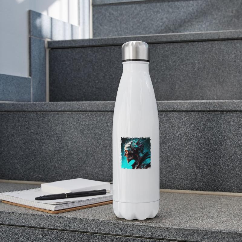 Cyborg oder Monster als Cyber Android der Zukunft Isolierflasche