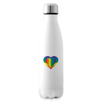 FARBE DER LGBT-FLAGGE - Isolierflasche - Weiß - Rechts