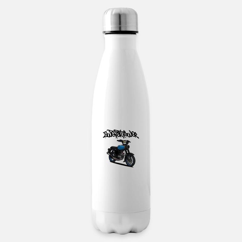 S51 // Tuning // Illustration - Isolierflasche - Weiß