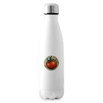 Tomate / Gemüse / Vegetable - Isolierflasche - Weiß - Rechts