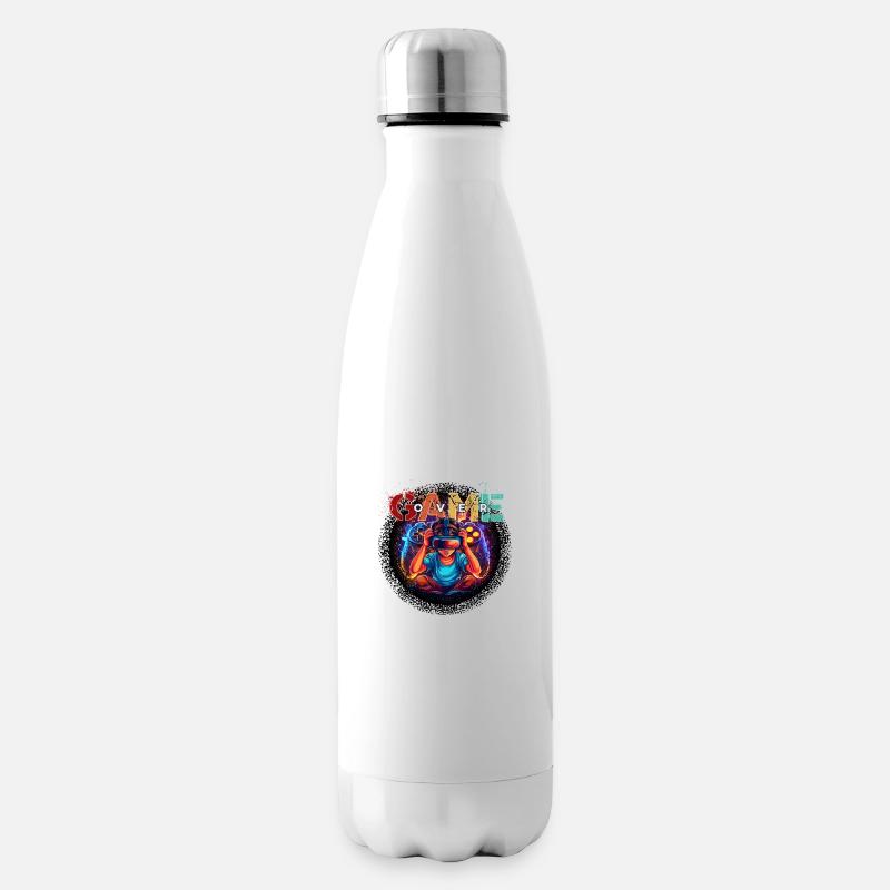 Game Over - Isolierflasche - Weiß