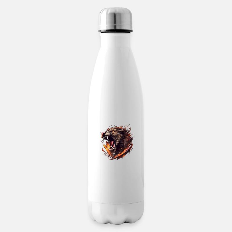 Säbelzahntiger - Sabertooth v4 - Isolierflasche - Weiß