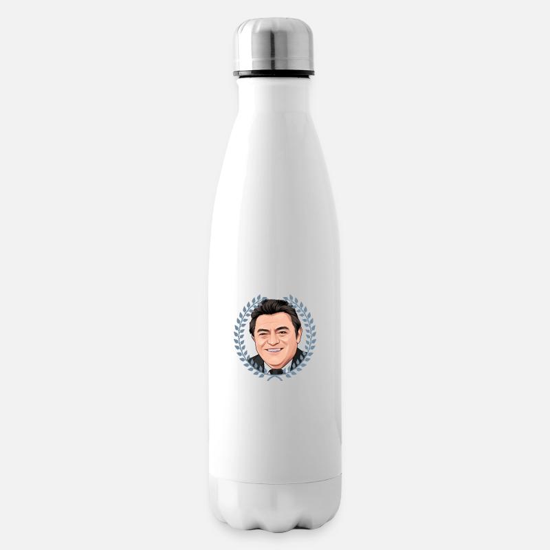 FJS // Illustration - Isolierflasche - Weiß