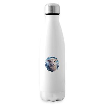 Christmas Lamb - Insulated Water Bottle - white - Right