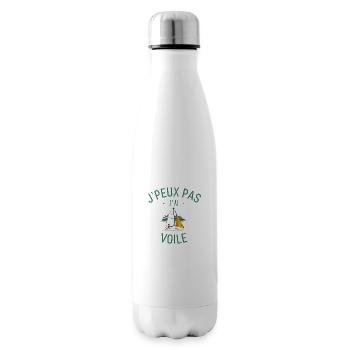 J peux pas j ai Voile - Bouteille isotherme - blanc - Droite