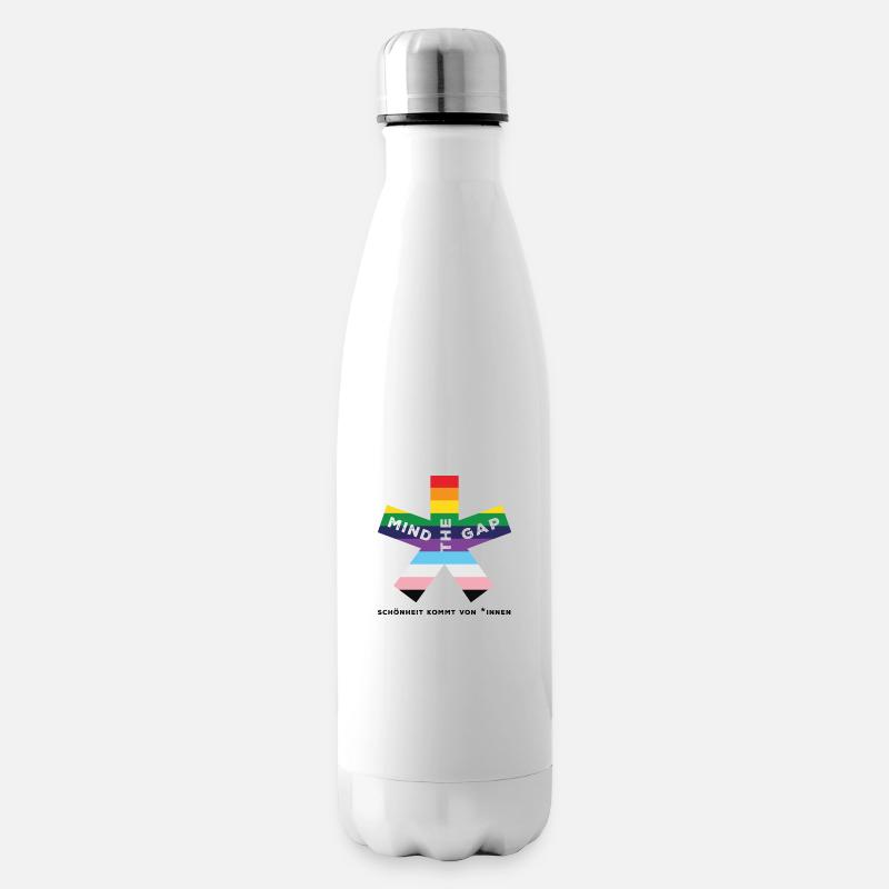 blockedTitle - Isolierflasche - Weiß
