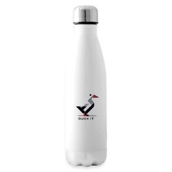 Ducken Sie sich - Isolierflasche - Weiß - Rechts