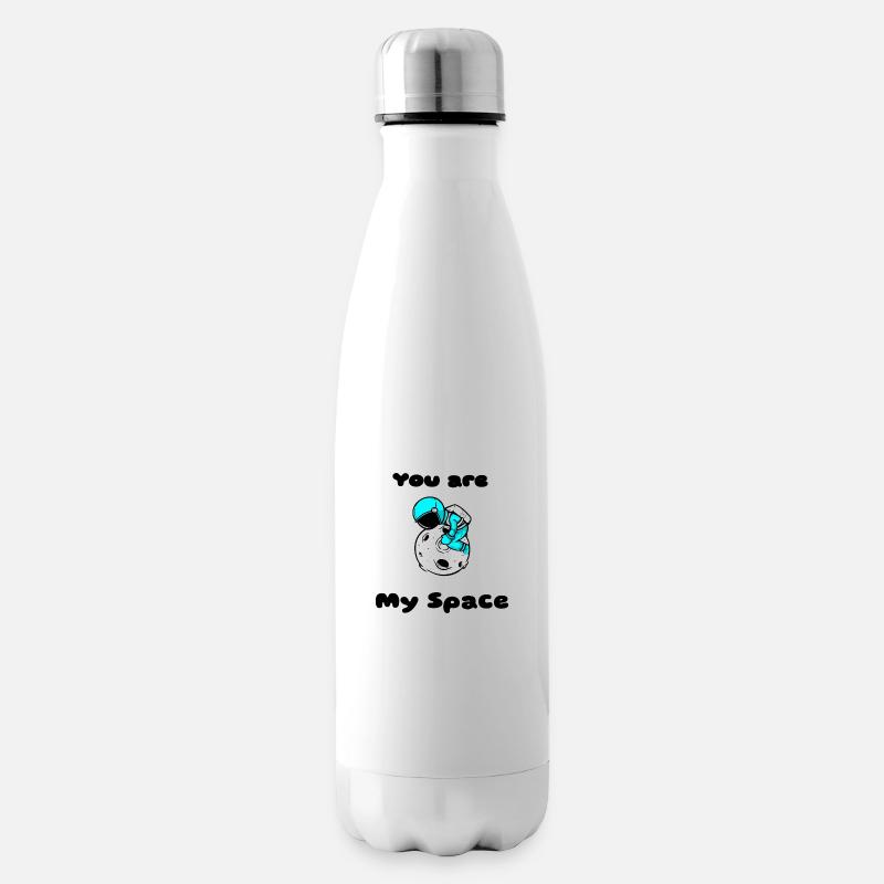 Astronaut - Insulated Water Bottle - white