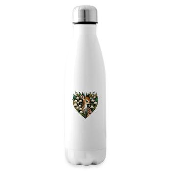 Muguet Fauve - Bouteille isotherme - blanc - Droite