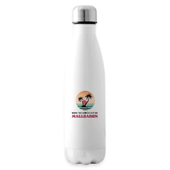 Bring mich zurück auf die Mallearen Mallorca Malle - Isolierflasche - Weiß - Rechts