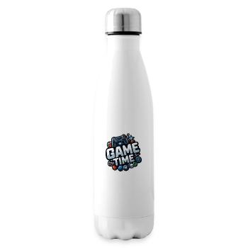 Game Time! - Insulated Water Bottle - white - Right