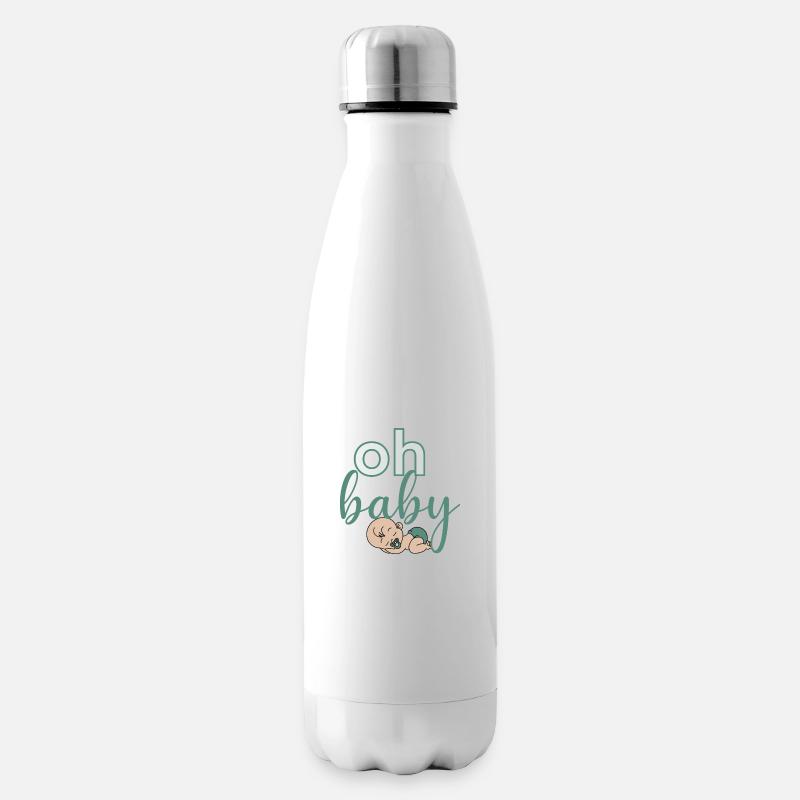 Oh bébé - Bouteille isotherme - blanc