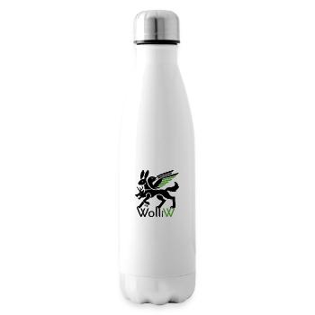 WolliW - Wolli Wolpertinger from Bavaria - Insulated Water Bottle - white - Right