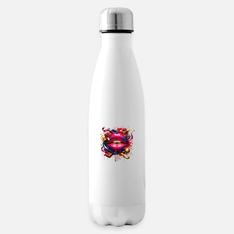 bouche cadeaux - Bouteille isotherme - blanc