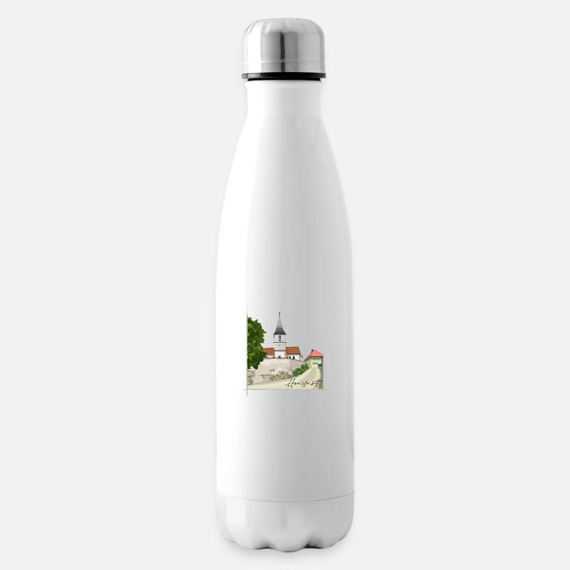 Hainsfarth // Illustration - Isolierflasche - Weiß