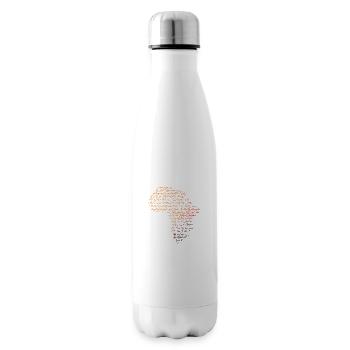 Africa Textshirt - Isolierflasche - Weiß - Rechts