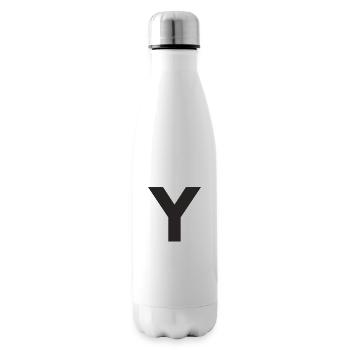 Y - Insulated Water Bottle - white - Right