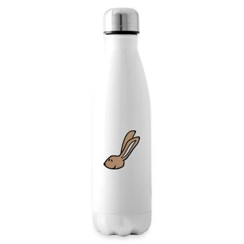 Hase Kaninchen Häschen Cartoon Kleintier niedlich - Isolierflasche - Weiß - Rechts