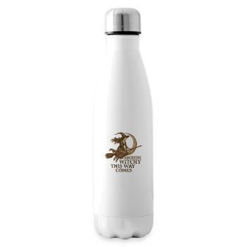 Witchy Moon Flight - Insulated Water Bottle - white - Right