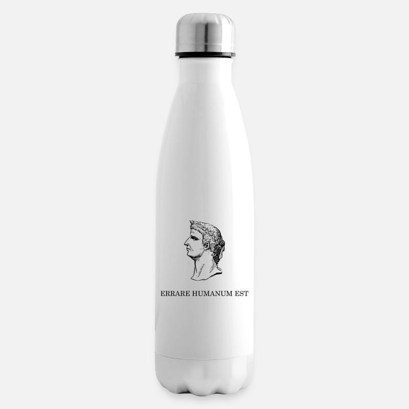 to err is human black Insulated Water Bottle