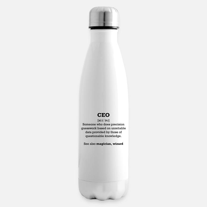 CEO - wizard Insulated Water Bottle