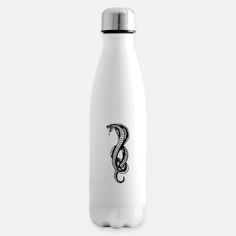 COBRA - SCHLANGE - Isolierflasche - Weiß