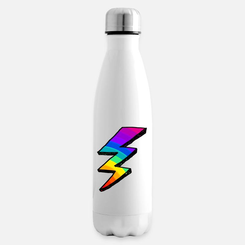 Bunter Blitz. Regenbogen Isolierflasche