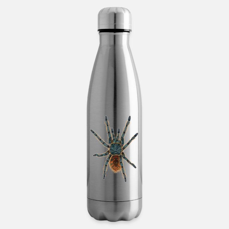 Spinne Vogelspinne ohne Schatten Illustration - Isolierflasche - Lightsilver
