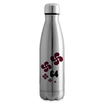 Basque Country 64 - Insulated Water Bottle - silver - Right