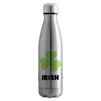 Ireland - Irish - Insulated Water Bottle - silver - Right