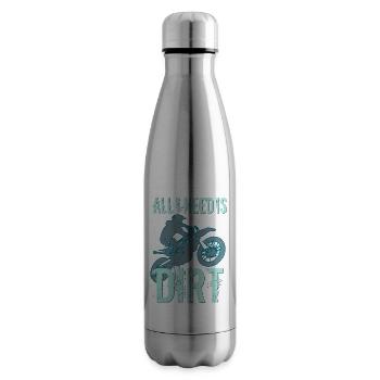 All I Need Is Dirt - MX - Isolierflasche - Lightsilver - Rechts