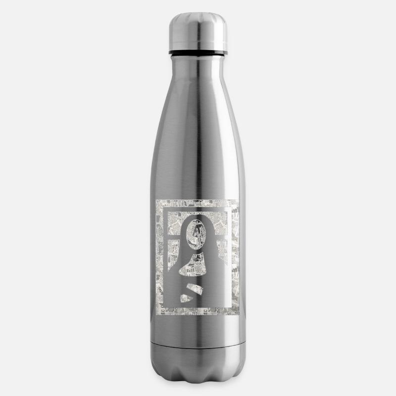 mona lisa spiel - Isolierflasche - Lightsilver
