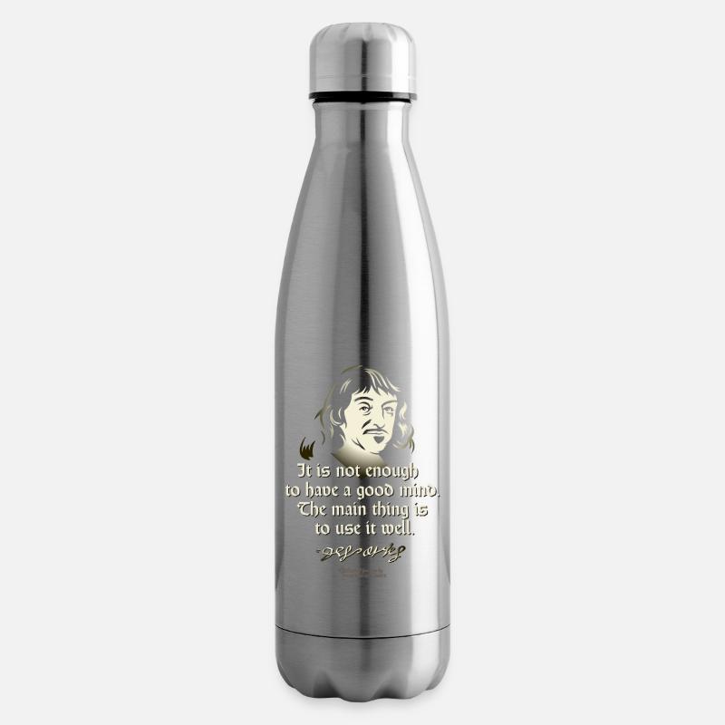 Descartes Good Mind - Isolierflasche - Lightsilver