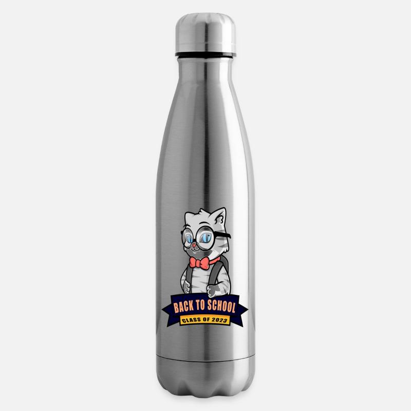 Back To School class 2023 - Bouteille isotherme - argent clair