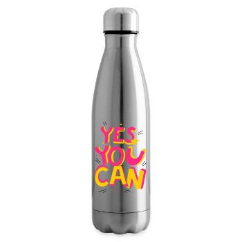 Yes you can - Isolierflasche - Lightsilver - Rechts