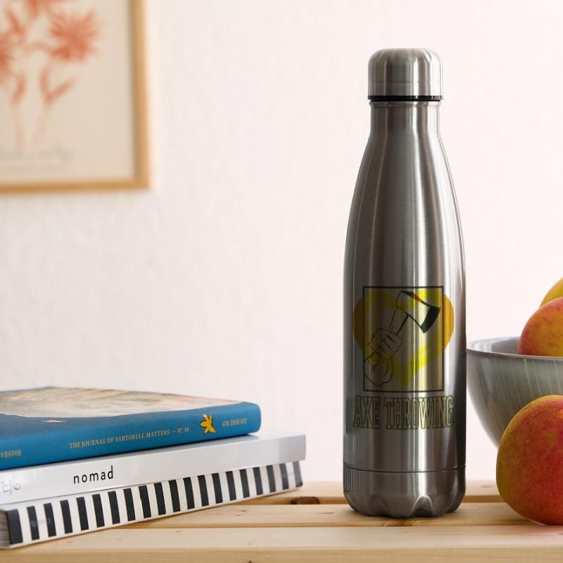 Axe Throwing Axe Throwing Axe Throwing Sport Double Axe Insulated Water Bottle