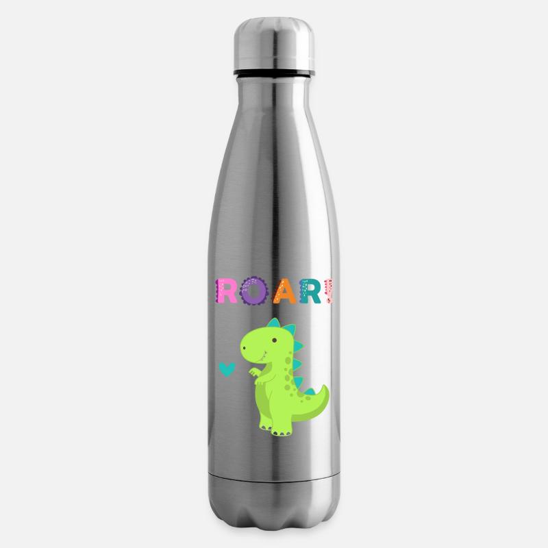 Roar - Sweet Dino! - Isolierflasche - Lightsilver