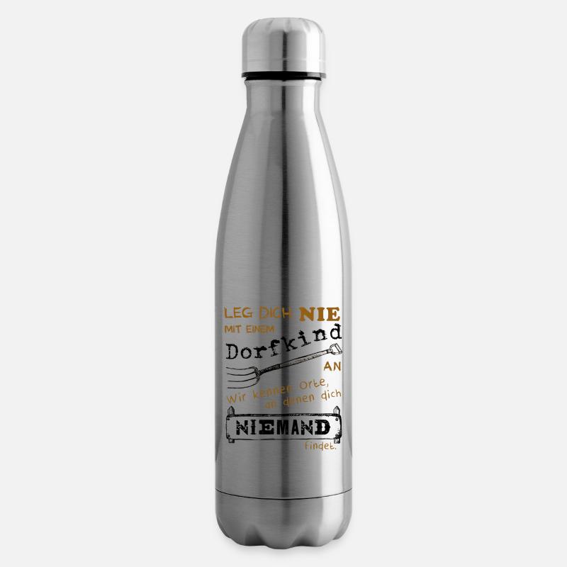 Dorfkind - Isolierflasche - Lightsilver