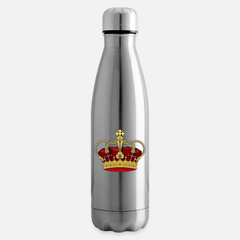 Krone - Isolierflasche - Lightsilver