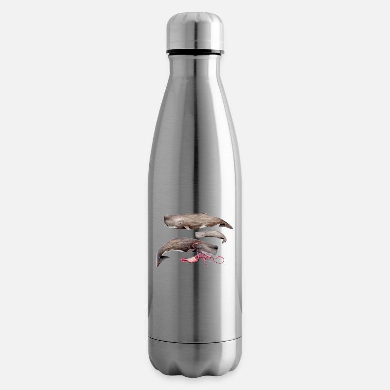 Pottwale - Pottwale - Pottwale - Isolierflasche - Lightsilver