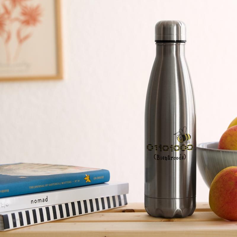 Binärcode Biene Code Informatik Geschenk Honig Isolierflasche