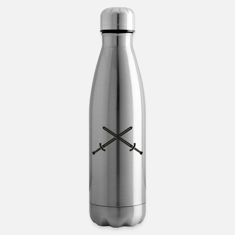 Schwerter - Isolierflasche - Lightsilver